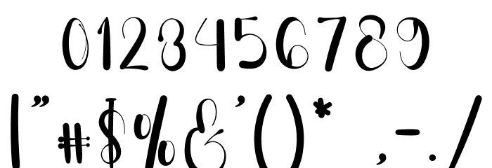 Vidiya Font OTHER CHARS