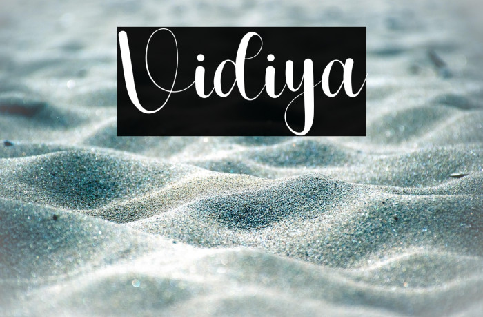 Vidiya Example 2