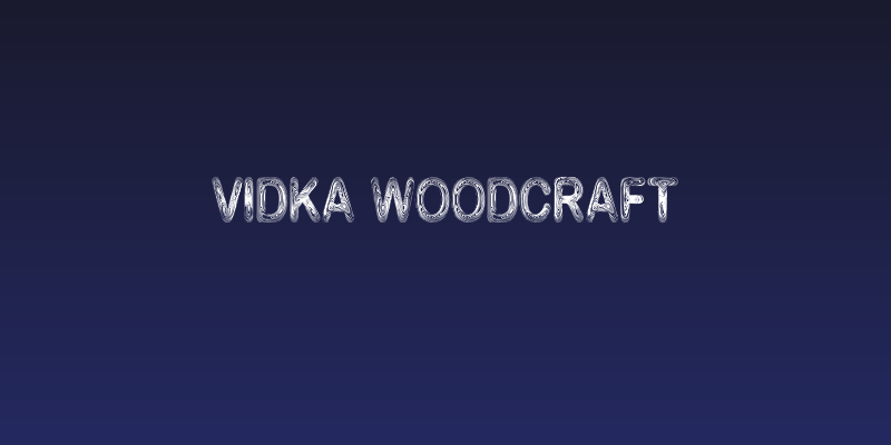 Vidka Woodcraft Social Header