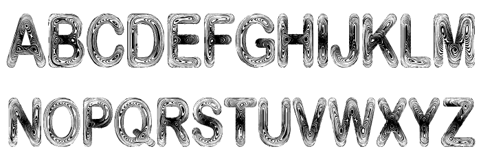 Vidka Woodcraft Font LOWERCASE