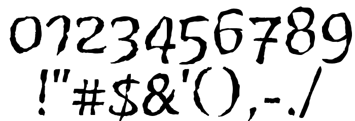 Vidok FY Regular Font OTHER CHARS