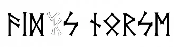 Vid's Norse  Fuentes Gratis Descargar
