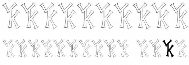 Vid's Norse Font OTHER CHARS