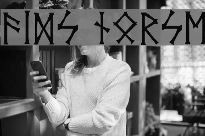 Vid's Norse Font examples