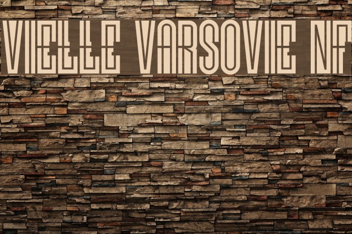 Vielle Varsovie NF Font examples