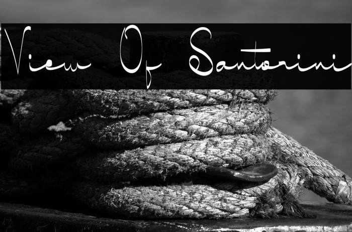 View Of Santorini Example 1