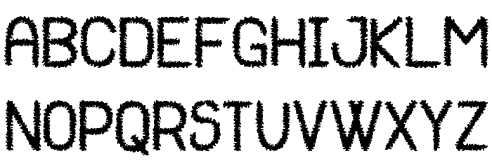 Viexa Barbuda St Font LOWERCASE