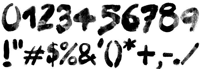 Vif Argent Font OTHER CHARS