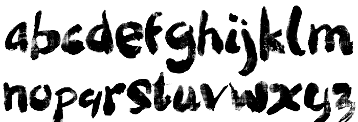 Vif Argent Font LOWERCASE