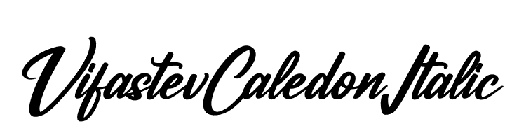Vifastev Caledon Italic  les polices de caractères gratuit tlcharger