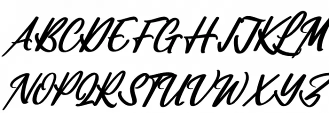 Vifastev Caledon Italic Caratteri MAIUSCOLE