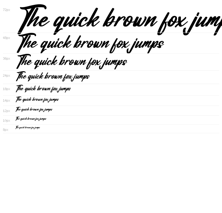 Vifastev Caledon Italic Waterfall