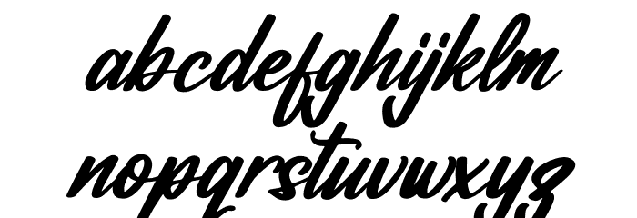 Vifastev Caledon Italic Font LOWERCASE