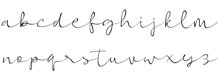 Vigetha Font LOWERCASE