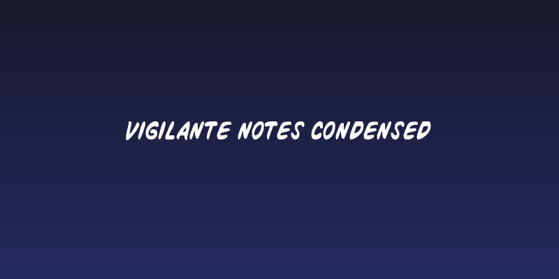 Vigilante Notes Condensed Social Header