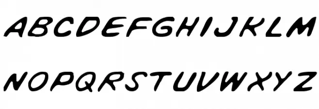 Vigilante Notes Light 字体 小写