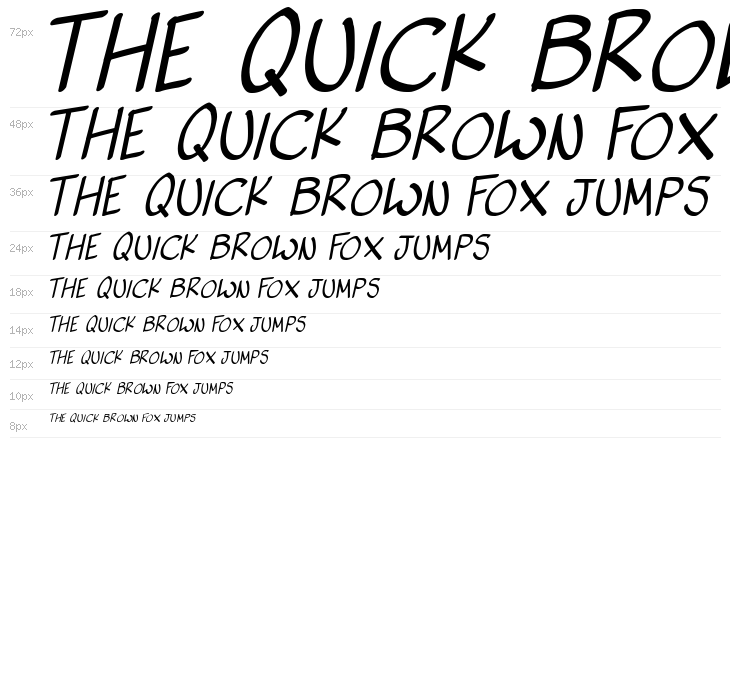 Vigilante Sidekick Italic Waterfall