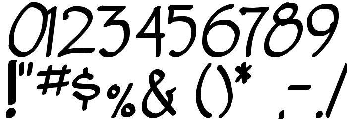 Vigilante Sidekick Font OTHER CHARS