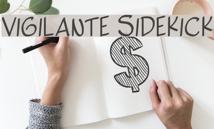 Vigilante Sidekick Font examples