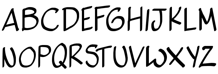 Vigilante Sidekick Font LOWERCASE