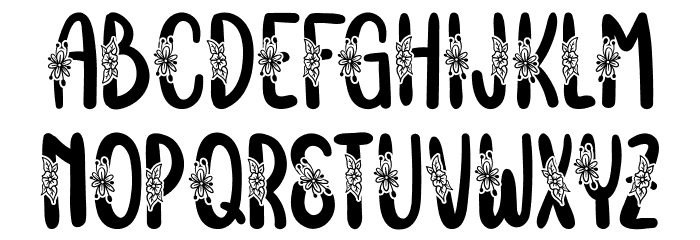 Vignellya FREE Font LOWERCASE
