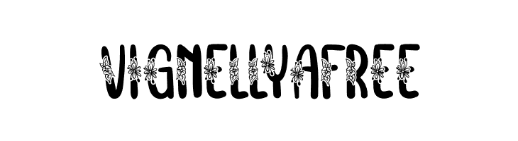 VignellyaFREE  Free Fonts Download