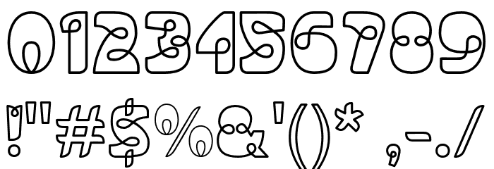 Vignerina-Regular Font OTHER CHARS