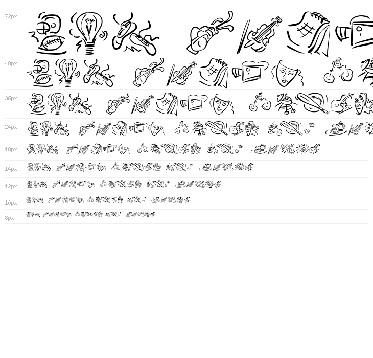 VignettSketches Waterfall