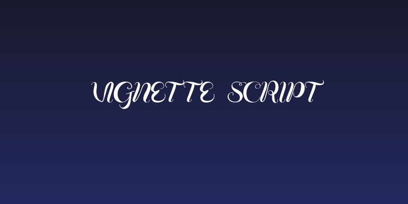 Vignette Script Social Header
