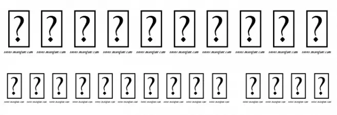 Vignettic Font OTHER CHARS