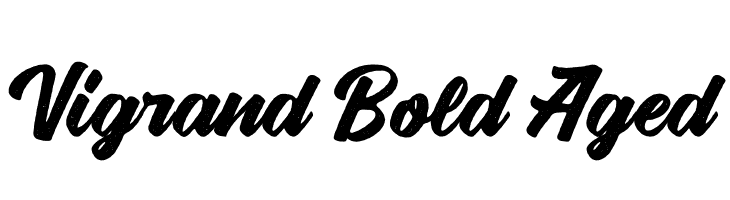 Vigrand Bold Aged  नि: शुल्क फ़ॉन्ट्स डाउनलोड
