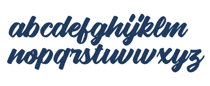 Vigrand Bold Aged Lowercase