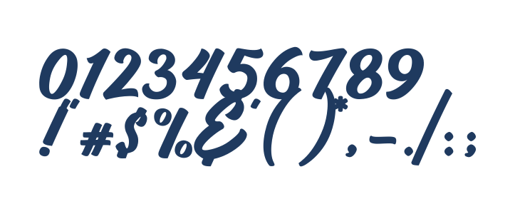 Vigrand Bold Other Characters