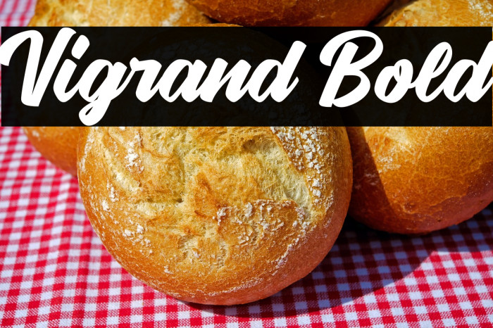 Vigrand Bold Example 1