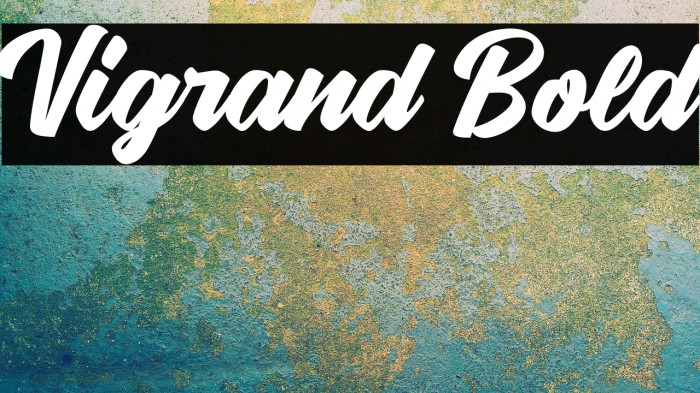 Vigrand Bold Example 3