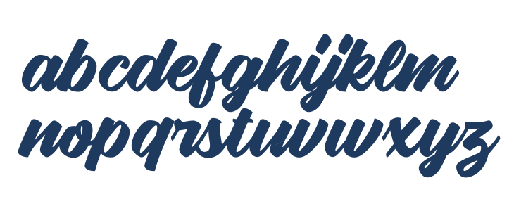 Vigrand Bold Lowercase