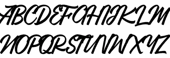 Vigrand Reg Aged Schriftart Groß