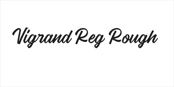 Vigrand Reg Rough Logo