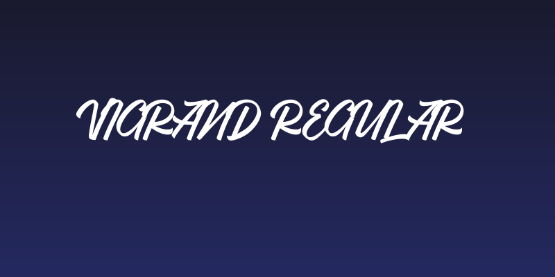 Vigrand Regular Social Header