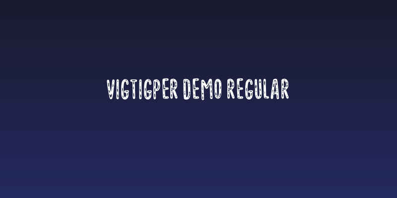 Vigtigper DEMO Regular Social Header