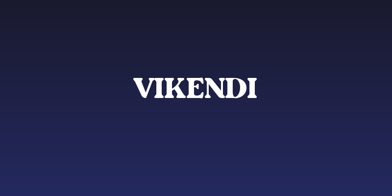 Vikendi Social Header