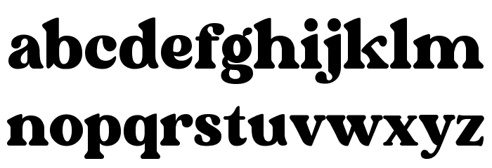 Vikendi Font LOWERCASE