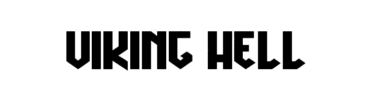 Viking Hell  フリーフォントのダウンロード