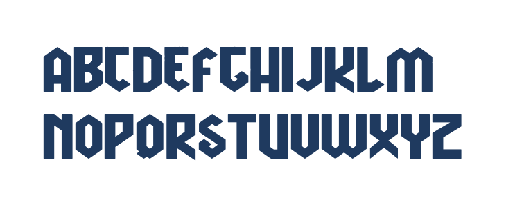 Viking Hell Lowercase