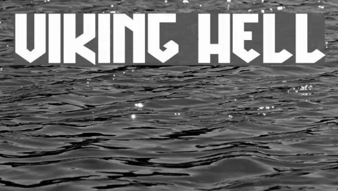 Viking Hell Font examples