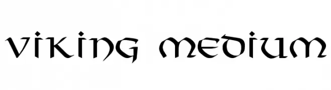 Viking Medium  नि: शुल्क फ़ॉन्ट्स डाउनलोड