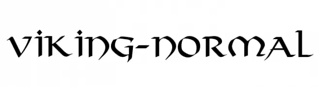 Viking-Normal  免费字体下载
