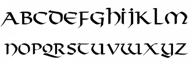 Viking-Normal 字体 大写