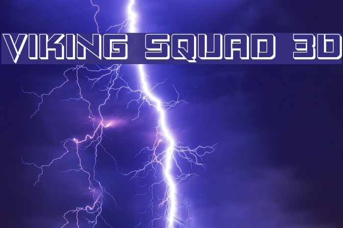 Viking Squad 3D Fuentes examples