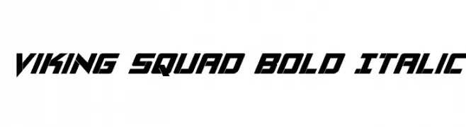 Viking Squad Bold Italic  Fuentes Gratis Descargar